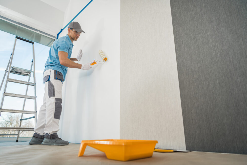 Commercial interior painting service by Empire Painting