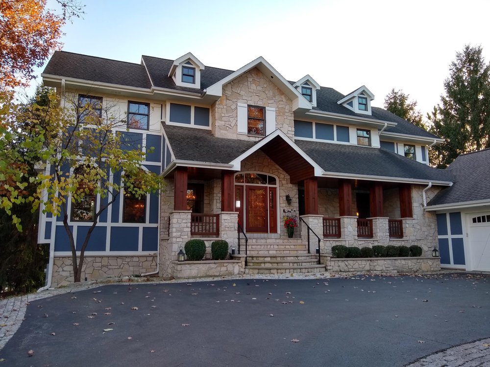 hartland wi exterior painting project
