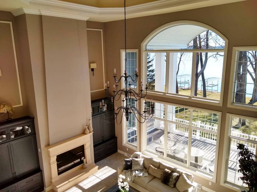 Interior living room painting by Empire Painting