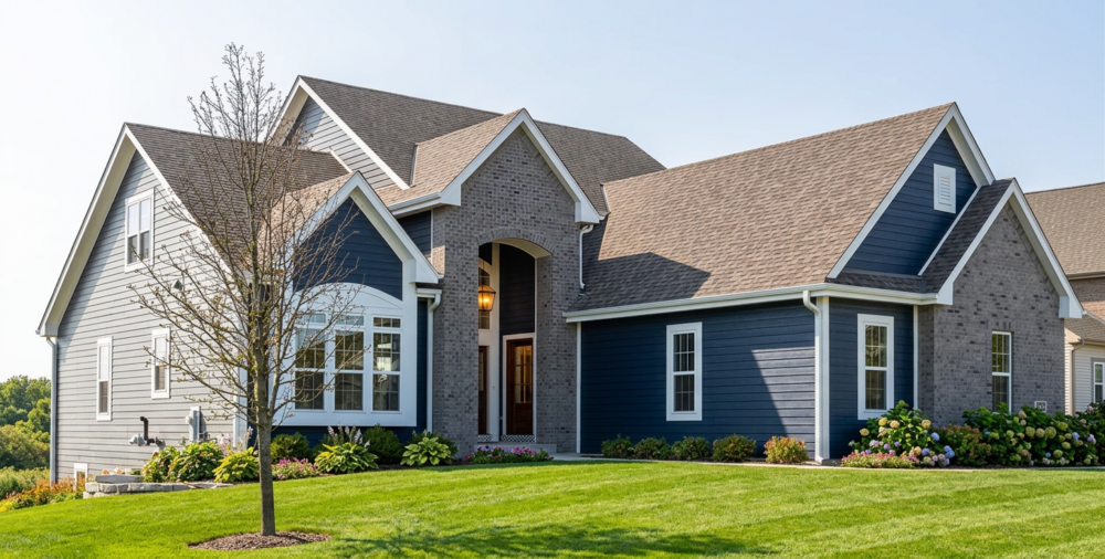 Exterior painting project in Menomonee Falls by Empire Painting