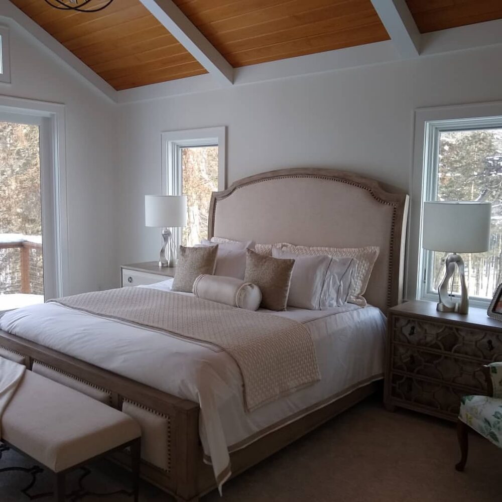 Mequon bedroom interior painting project