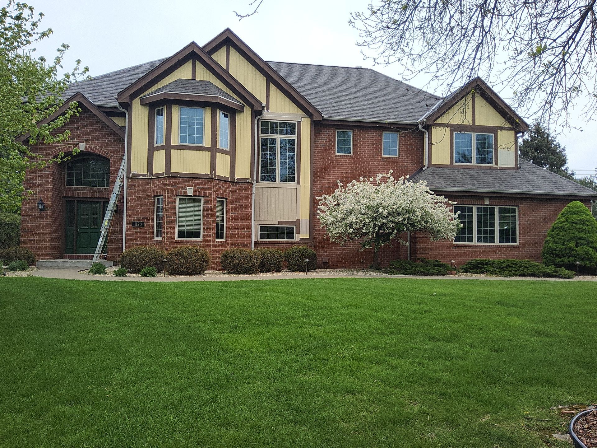 Brookfield exterior before painting