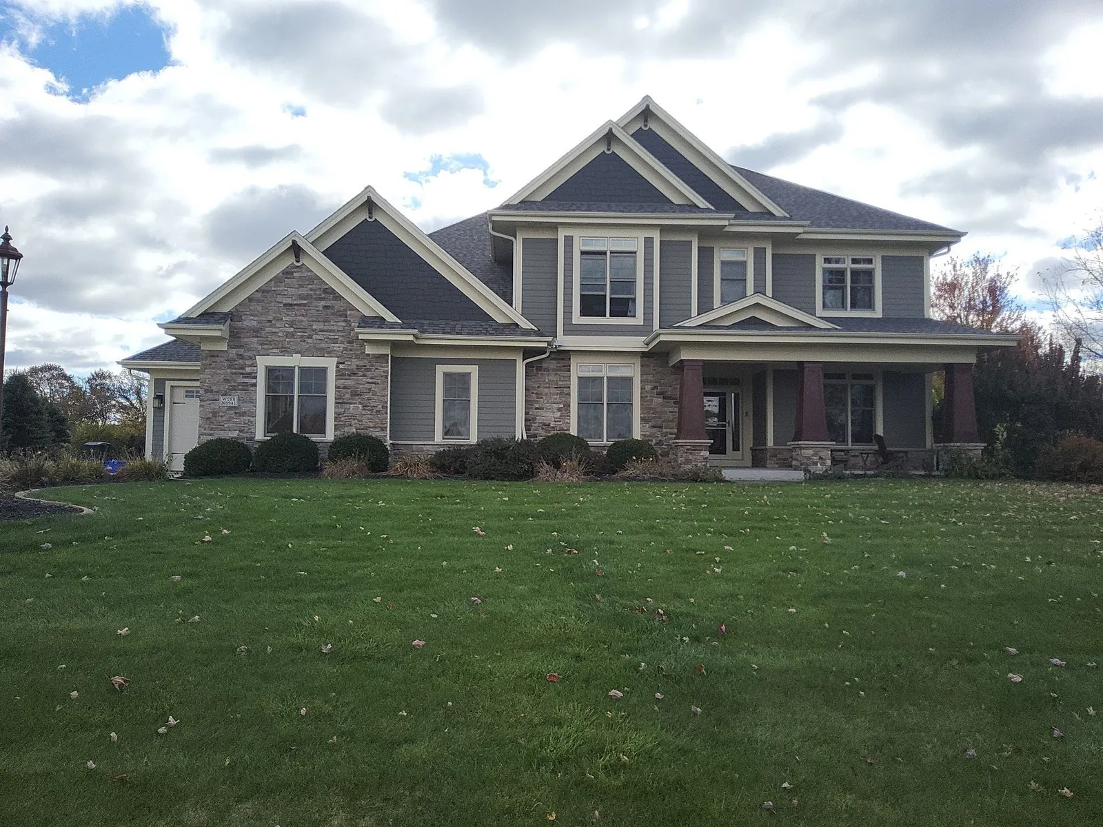A Full Home Exterior in Hartland