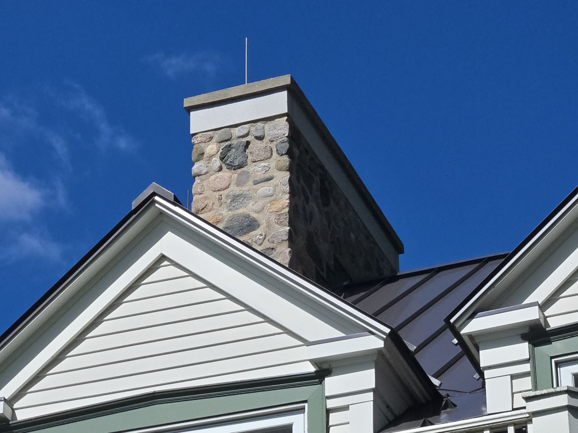 West Bend exterior siding and gable trim details